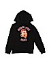 Justice Black Pullover Hoodie Size 6 - photo 1