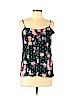 Fire Los Angeles 100% Rayon Black Sleeveless Blouse Size L - photo 1