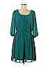 A. Byer 100% Polyester Teal Casual Dress Size M - photo 1