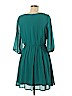 A. Byer 100% Polyester Teal Casual Dress Size M - photo 2