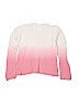 Justice 100% Cotton Pink Pullover Sweater Size 8 - photo 2