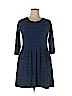 Toad & Co Blue Casual Dress Size XL - photo 1
