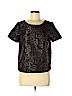 Adrienne Vittadini Black Short Sleeve Blouse Size 8 - photo 1