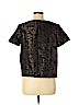 Adrienne Vittadini Black Short Sleeve Blouse Size 8 - photo 2
