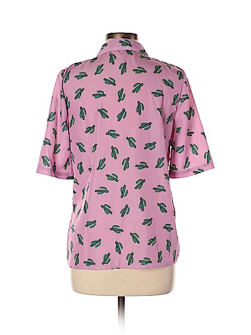 HaoDuoYi Short Sleeve Button-Down Shirt (view 2)