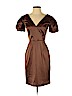 Ellen Tracy Brown Cocktail Dress Size 2 - photo 1