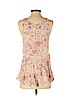 American Eagle Outfitters Tan Sleeveless Blouse Size S - photo 2
