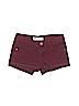 RSQ JEANS Burgundy Denim Shorts Size 1 - photo 1