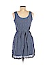 Mossimo Supply Co. Blue Casual Dress Size M - photo 2