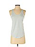 Nike 100% Polyester Blue Active Tank Size S - photo 1