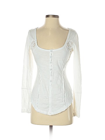 Free People Long Sleeve Henley (view 1)