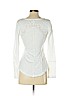 Free People 100% Cotton Ivory Long Sleeve Henley Size XS - photo 2