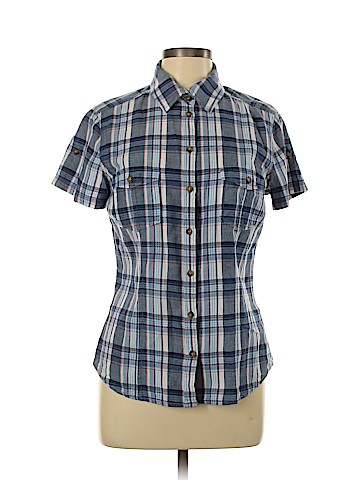 H&M Short Sleeve Button-Down Shirt (view 1)