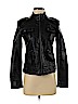 Bernardo 100% Polyurethane Black Faux Leather Jacket Size M - photo 1