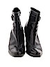 Franco Sarto 100% Leather Black Ankle Boots Size 9 1/2 - photo 2