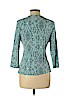 Talbots Blue 3/4 Sleeve Top Size L (petite) - photo 2