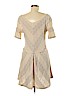 Free People 100% Cotton Tan Casual Dress Size M - photo 2