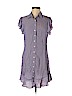 Aqua 100% Rayon Blue Casual Dress Size S - photo 1