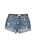 Forever 21 Blue Denim Shorts Size 24 waist - photo 1