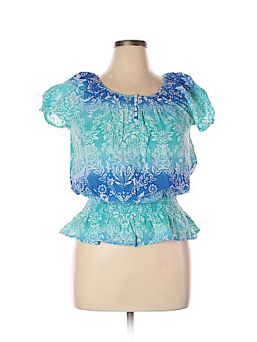 IZOD Short Sleeve Blouse (view 1)