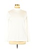 Croft & Barrow 100% Cotton Ivory Long Sleeve Top Size XL - photo 1