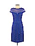Tadashi Shoji Blue Cocktail Dress Size 2 - photo 1