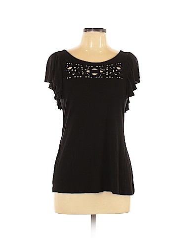 BCBGMAXAZRIA Short Sleeve Top (view 1)