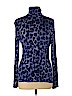 Jennifer Lopez Blue Long Sleeve Turtleneck Size L - photo 1
