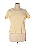 D&Co. 100% Cotton Yellow Short Sleeve Top Size XL - photo 1