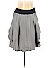 H&M 100% Polyester Blue Casual Skirt Size 10 - photo 1