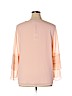 Calvin Klein 100% Polyester Pink Long Sleeve Blouse Size XL - photo 2
