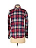 American Eagle Outfitters 100% Cotton Red Long Sleeve Button-Down Shirt Size S - photo 1