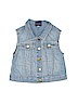 OshKosh B'gosh Blue Denim Vest Size 5T - photo 1