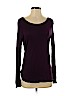 Express 100% Rayon Purple Long Sleeve Top Size S (petite) - photo 1