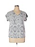 Rose & Olive Gray Short Sleeve Top Size XL - photo 1
