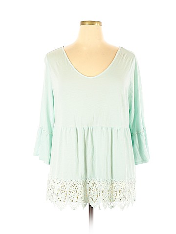 Sonoma Goods for Life 3/4 Sleeve Top (view 1)