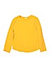 Zara Kids Solid Yellow Long Sleeve T-Shirt Size 10 - photo 1