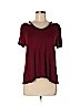 Mossimo Burgundy Short Sleeve Top Size M - photo 1