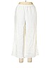 J.jill 100% Linen White Linen Pants Size XL - photo 1