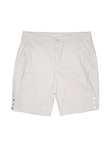 Gloria Vanderbilt Khaki Shorts (view 1)