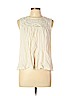 Forever 21 100% Rayon Ivory Sleeveless Blouse Size L - photo 1
