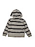 Polo by Ralph Lauren Stripes Gray Pullover Hoodie Size 6 - photo 2