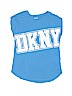 DKNY Blue Short Sleeve Top Size M (youth) - photo 1