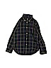 Ralph Lauren 100% Cotton Plaid Green Long Sleeve Button-Down Shirt Size 4 - photo 1