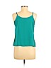 Charlotte Russe 100% Polyester Green Sleeveless Blouse Size M - photo 2