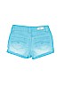 Justice 100% Cotton Blue Denim Shorts Size 8 - photo 2