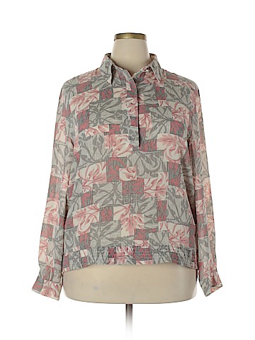 Alfred Dunner Long Sleeve Blouse (view 1)