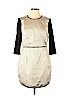 Black Halo Gold Casual Dress Size 12 - photo 1