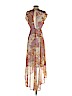 Forever 21 100% Polyester Tan Cocktail Dress Size XS - photo 2