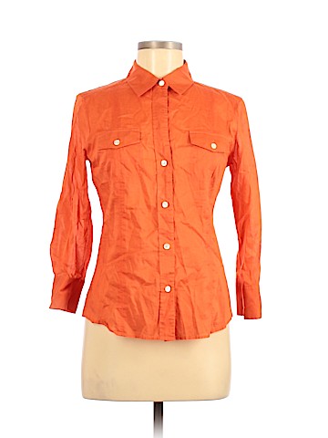 Theory 3/4 Sleeve Button-Down Shirt (view 1)